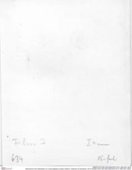 Historisches Foto (Rückseite) von Cracensigillatus prolatus (Robins, Feldmann & Schweitzer, 2013) (NHMW-AFW-GEO-BACHMAYER-FOTO-1990-0041-0634)